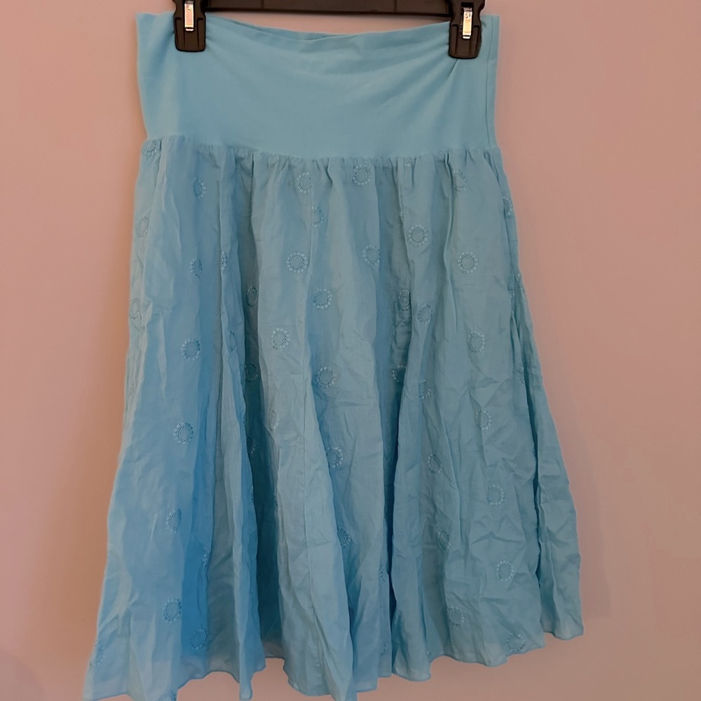 J.Crew blue skirt size extra small